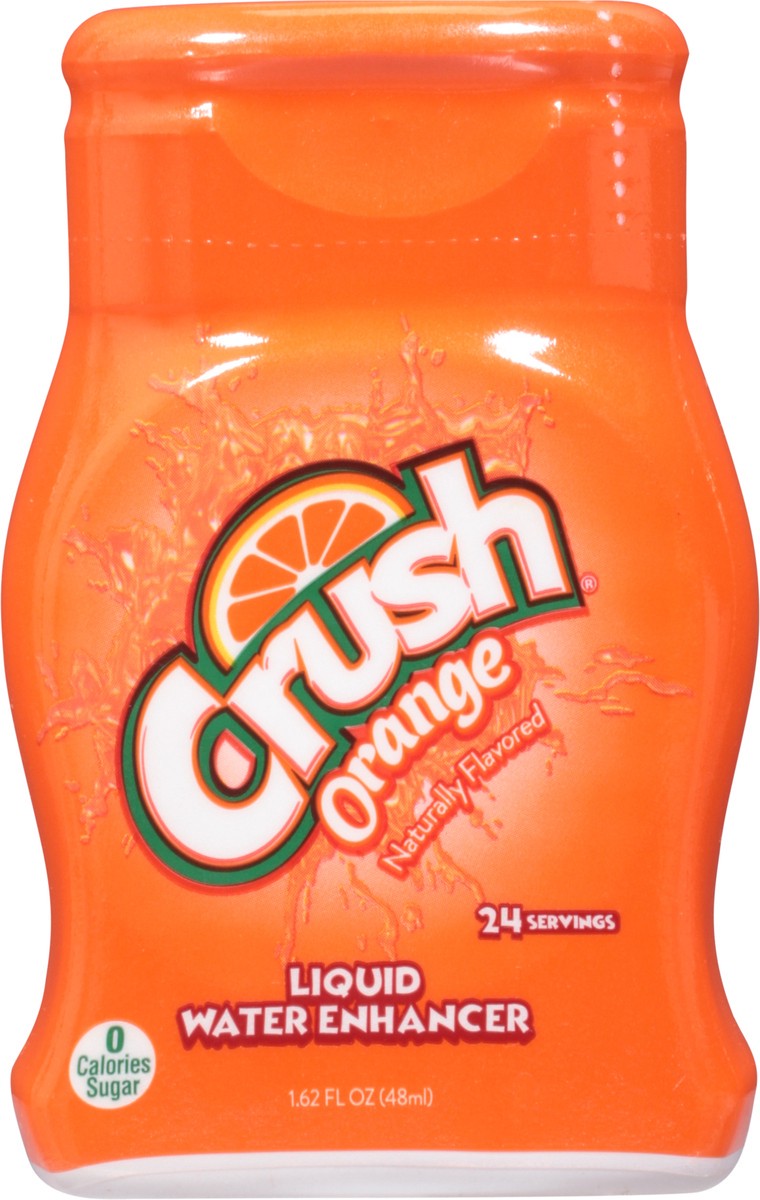 slide 6 of 9, Crush Liquid Water Enhancer, Orange, 1.62 fl oz