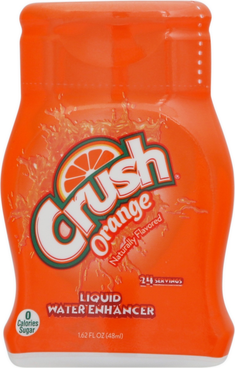 slide 9 of 11, Crush Liquid Water Enhancer, Orange, 1.62 fl oz