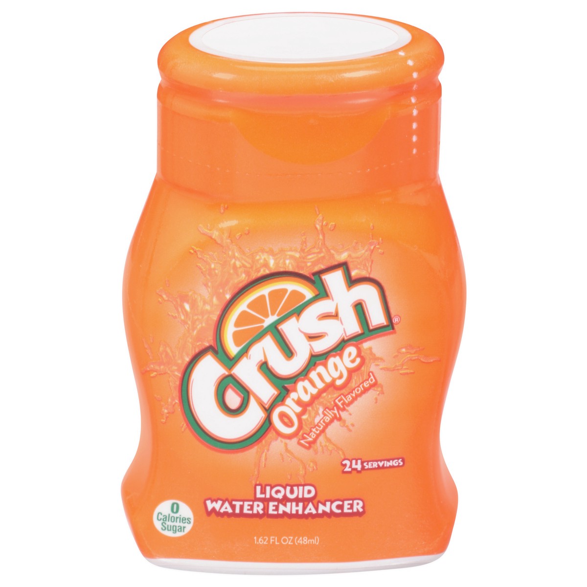 slide 1 of 9, Crush Liquid Water Enhancer, Orange, 1.62 fl oz