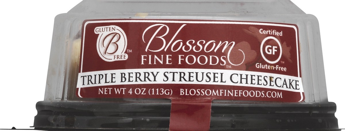 slide 1 of 3, Blossom Cheesecake 4 oz, 4 oz