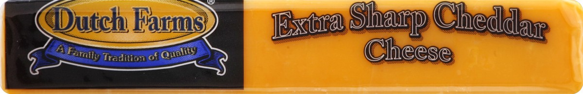 slide 5 of 5, Dutch Farms Dutch Farm Extra Sharp Chedr Bar - 8 oz, 8 oz