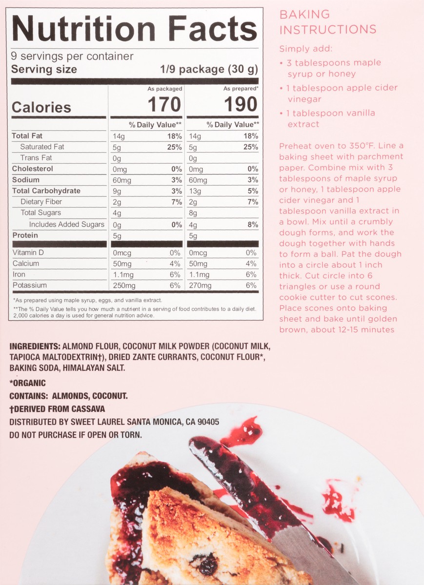 slide 3 of 13, Sweet Laurel Mix Scone - 9.5 OZ, 9.5 oz