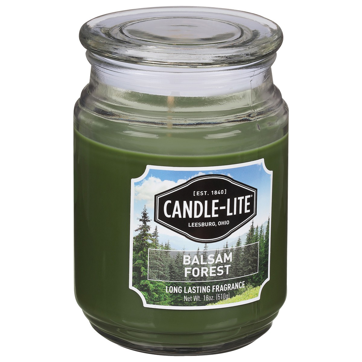 slide 4 of 9, Candle-Lite Scented Jar Candle Balsam Forest, 1 ct