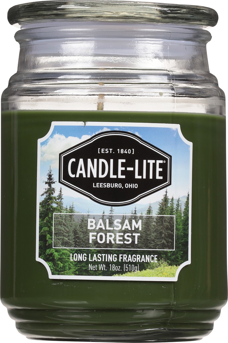 slide 7 of 9, Candle-Lite Scented Jar Candle Balsam Forest, 1 ct