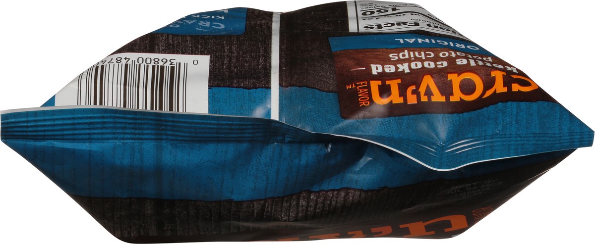 slide 8 of 15, Crav'n Flavor Kettle Cooked Original Potato Chips 8 oz, 8 oz