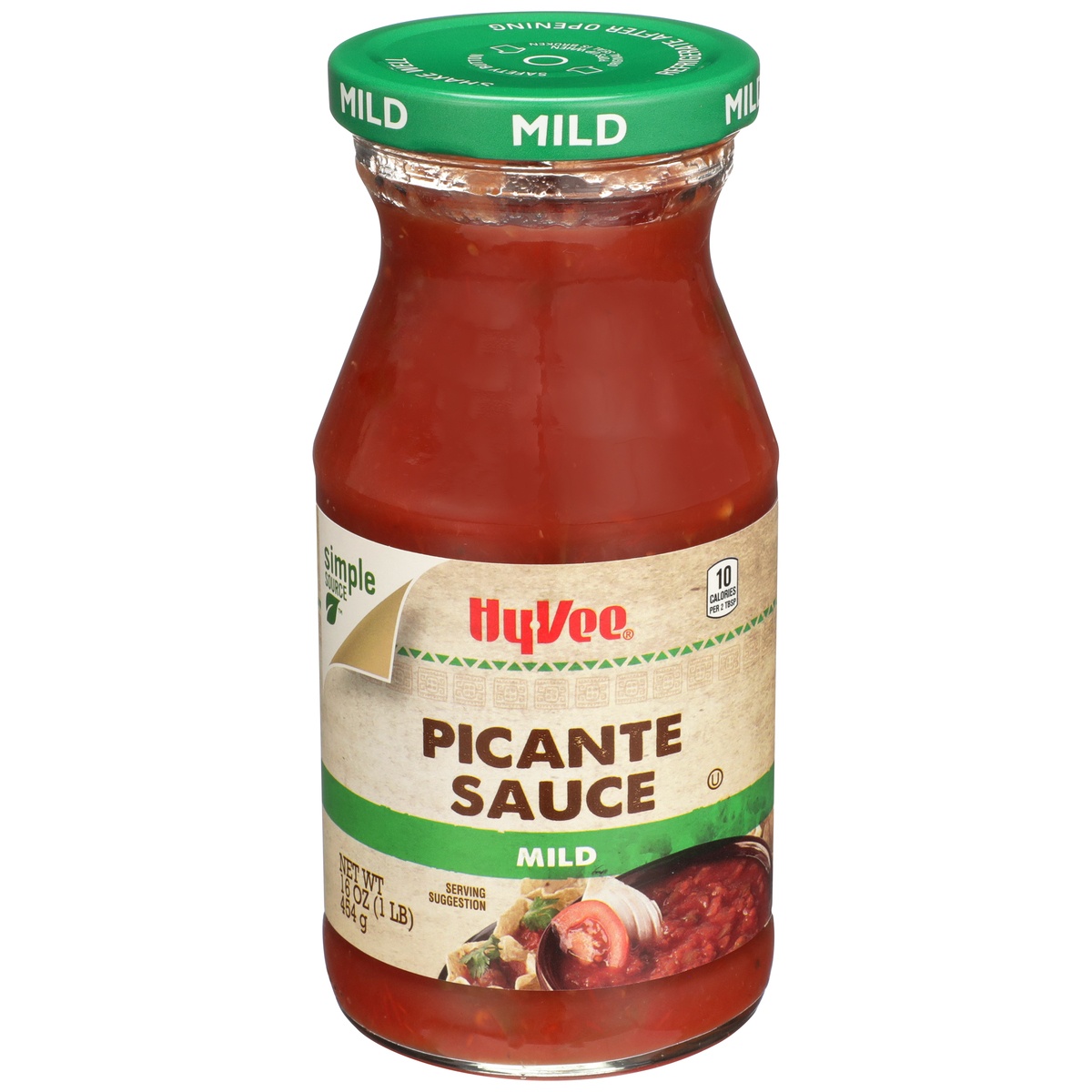 slide 1 of 1, Hy-vee Mild Picante Sauce, 16 oz