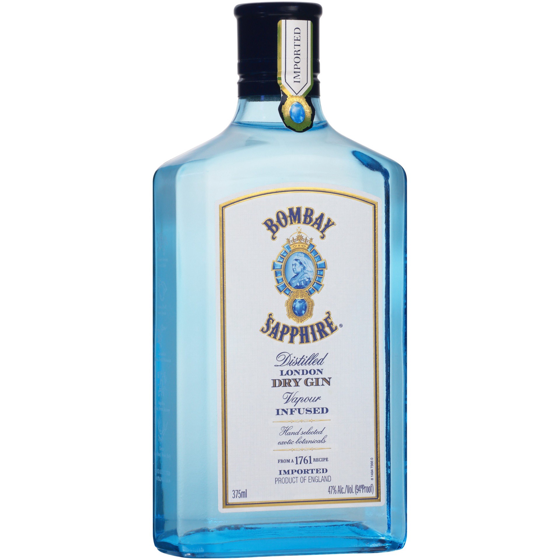 slide 1 of 5, Bombay Sapphire Gin, 375 ml