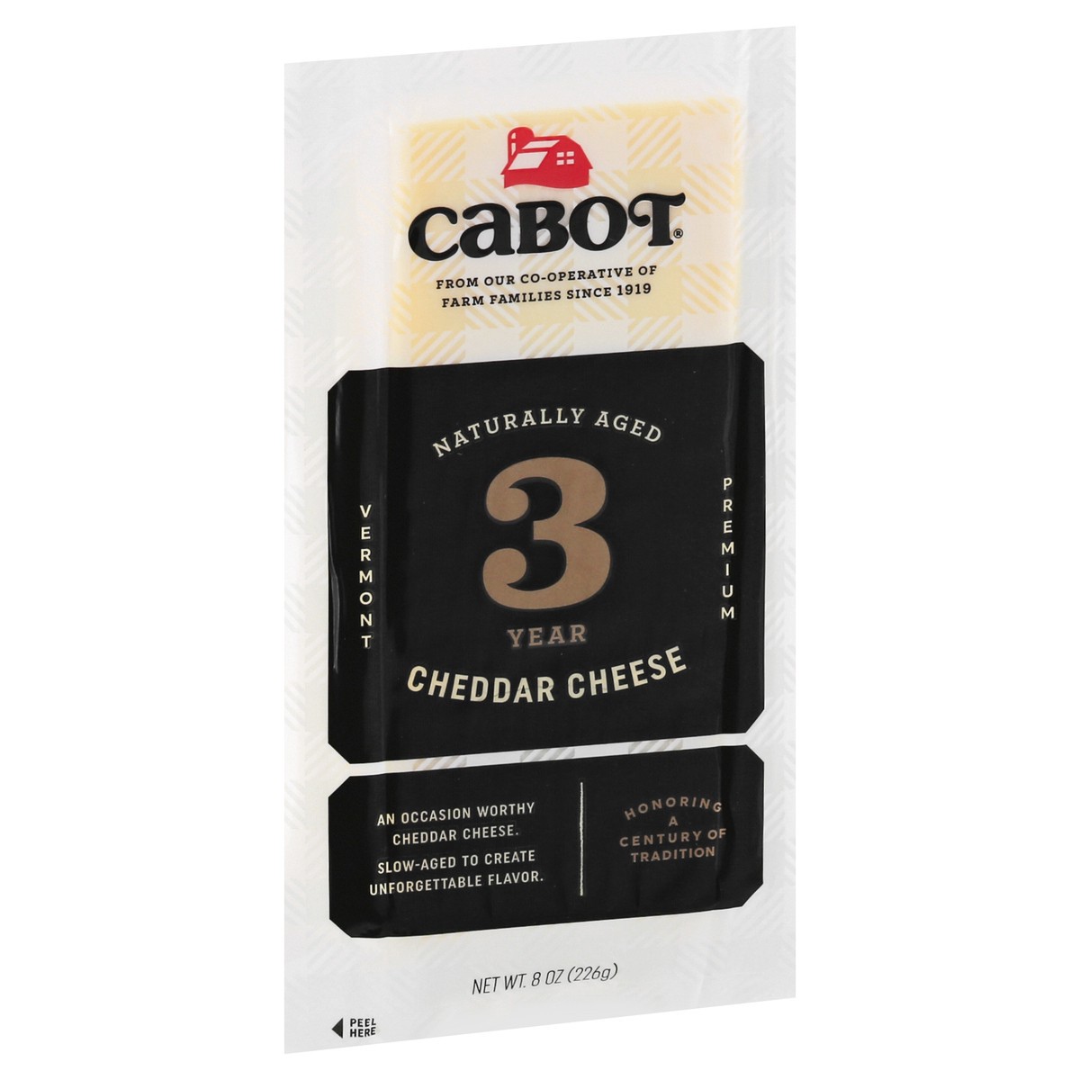 slide 4 of 10, 12/8Oz 3 Year White Cheddar Parchment Bar, 8 oz