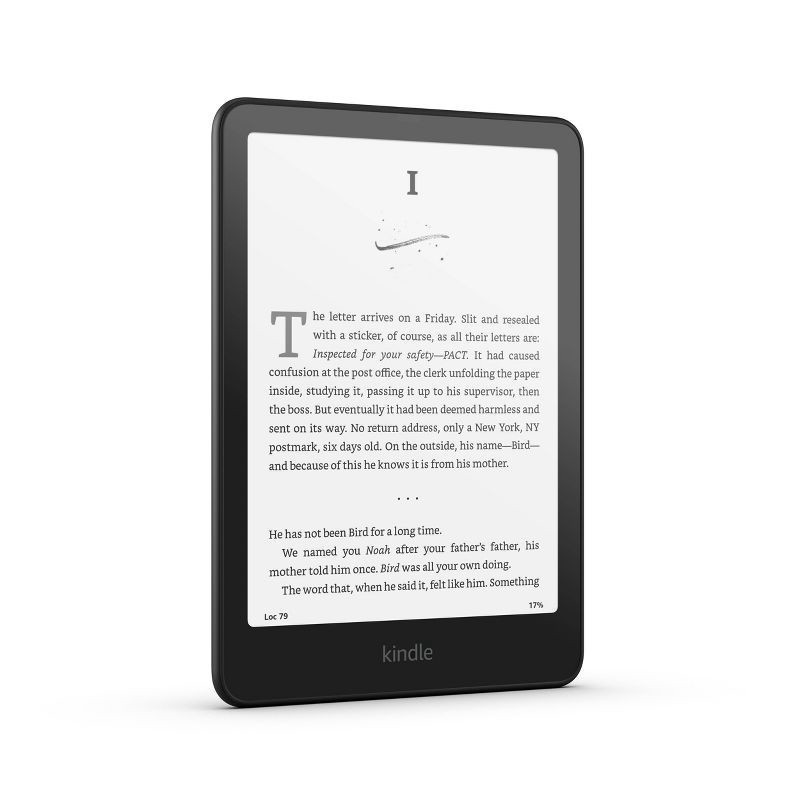 slide 1 of 8, Amazon Kindle Paperwhite (2024) - Black, 1 ct