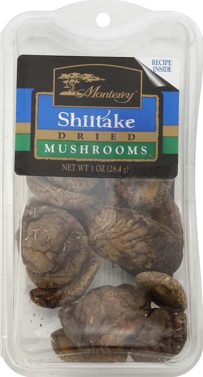 slide 3 of 3, Monterey Shiitake Dried Mushrooms, 1 oz