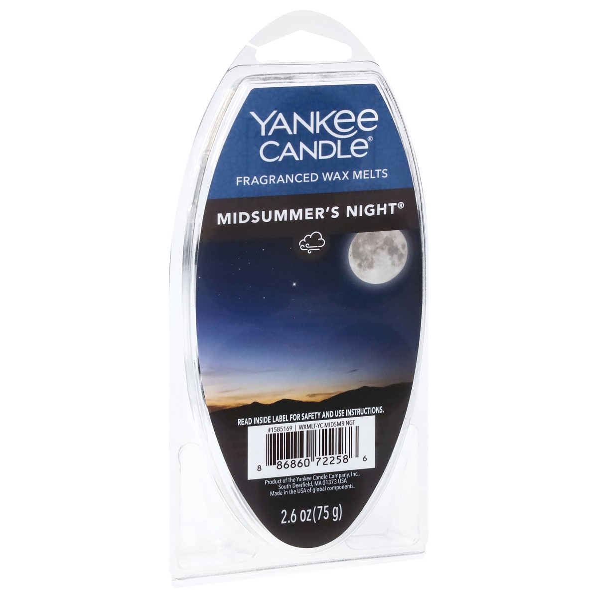 slide 2 of 9, Yankee Candle Fragranced Midsummer's Night Wax Melts 2.6 oz, 2.60 ct