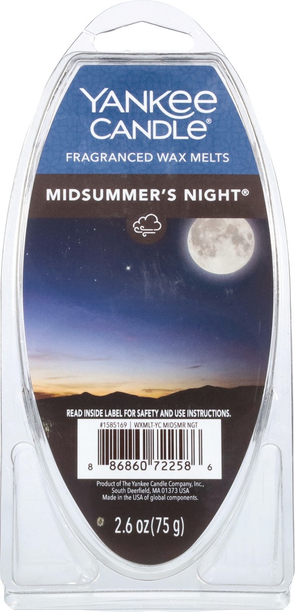 slide 6 of 9, Yankee Candle Fragranced Midsummer's Night Wax Melts 2.6 oz, 2.60 ct