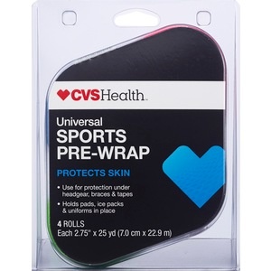slide 1 of 1, CVS Health Universal Sports Pre-Wrap, 4 ct