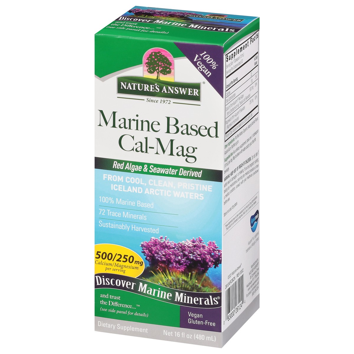 slide 5 of 9, Nature's Answer Marine Based Cal-Mag 16 fl oz, 16 fl oz