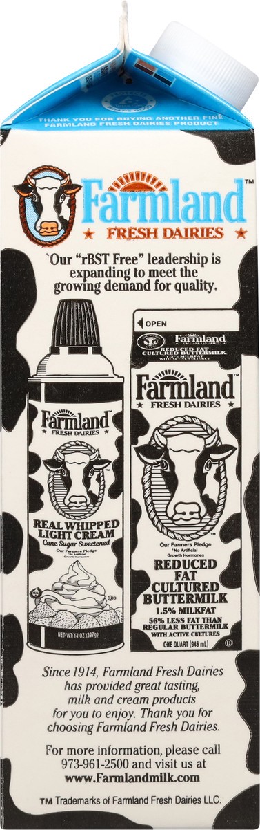 slide 8 of 13, Farmland Fresh Dairies Light Cream 1 qt, 32 fl oz