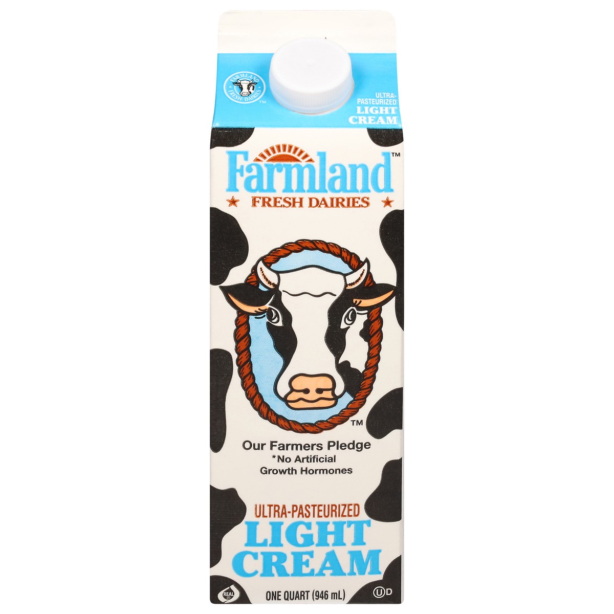 slide 1 of 13, Farmland Fresh Dairies Light Cream 1 qt, 32 fl oz