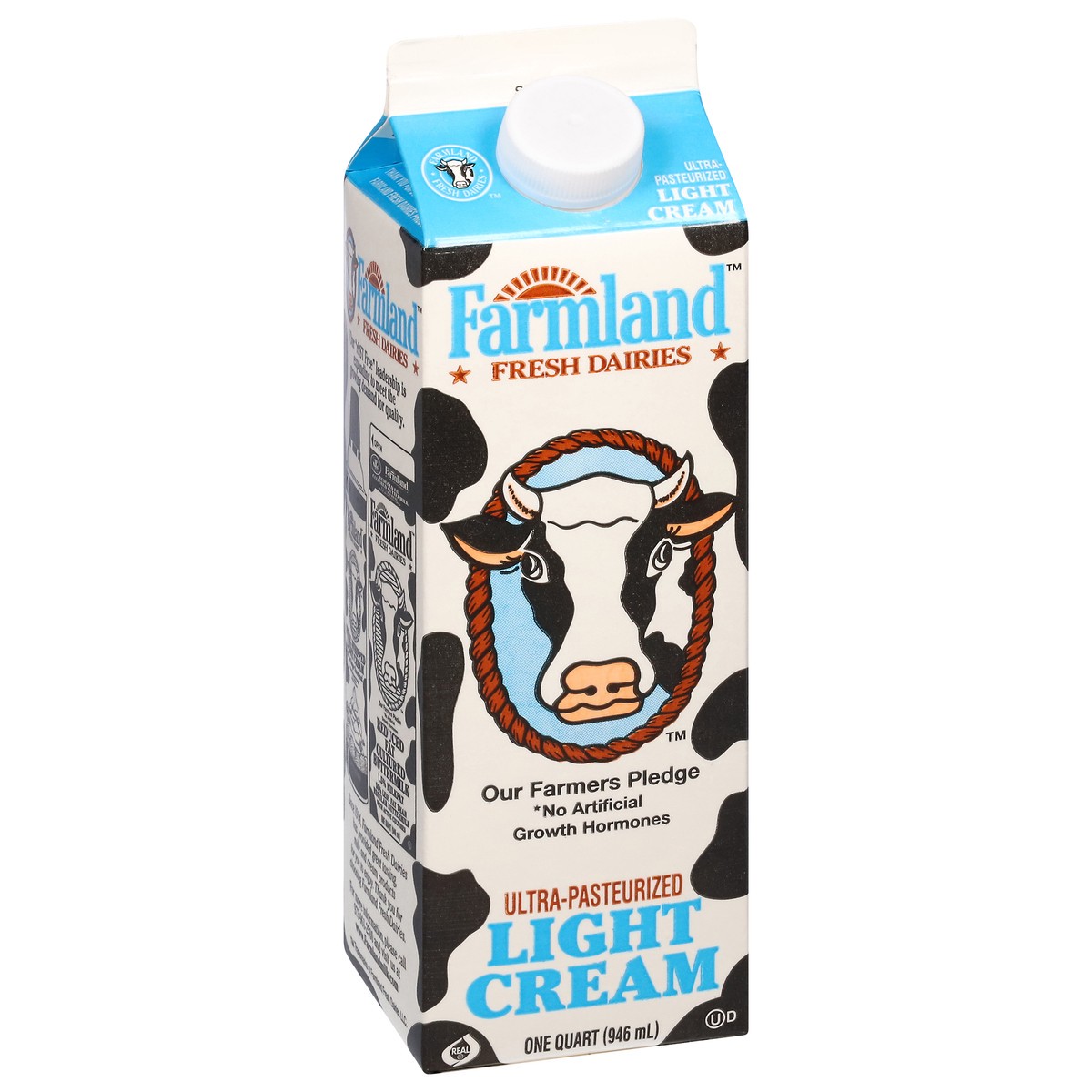 slide 10 of 13, Farmland Fresh Dairies Light Cream 1 qt, 32 fl oz