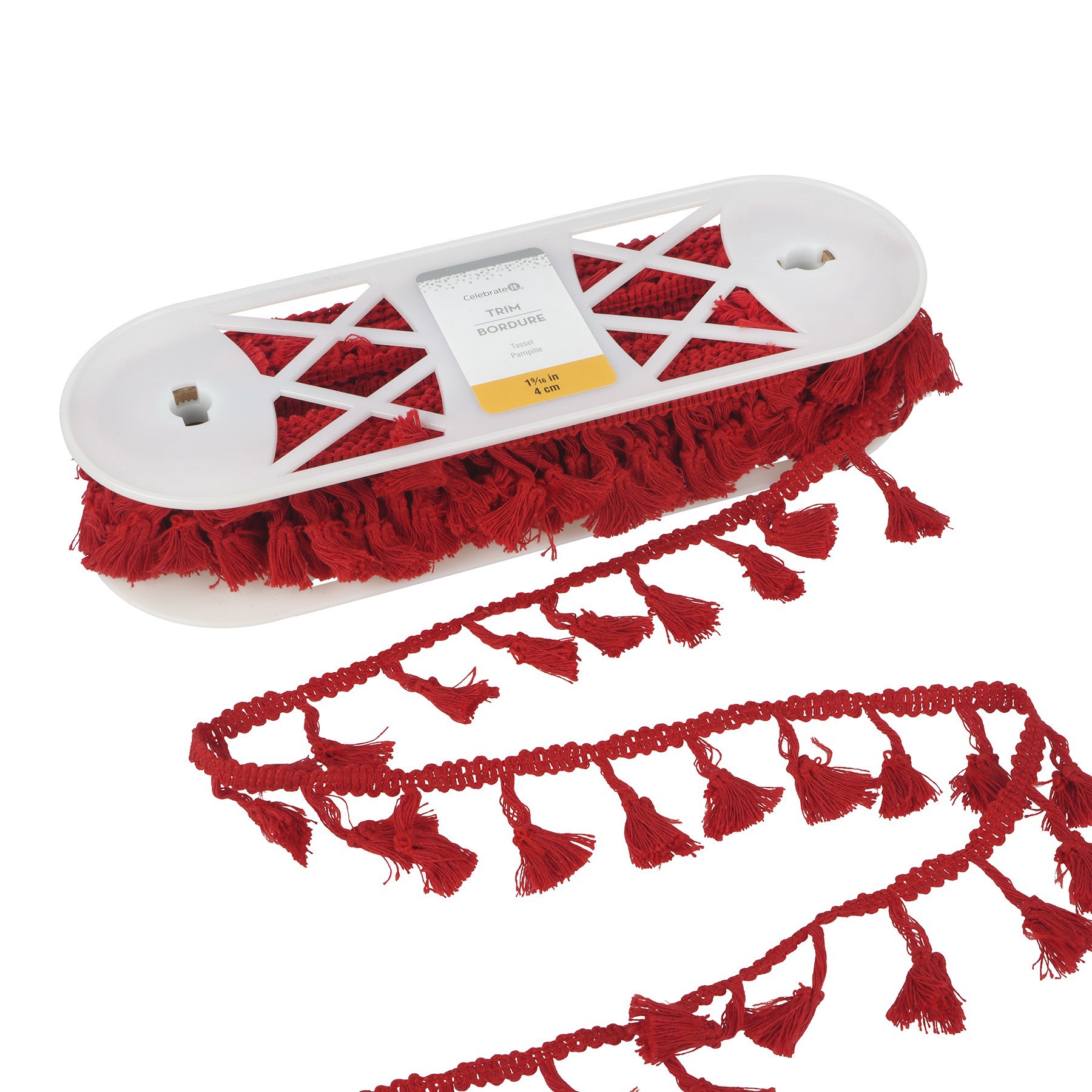 slide 3 of 3, 1.5625" Tassel Trim By Celebrate It, 