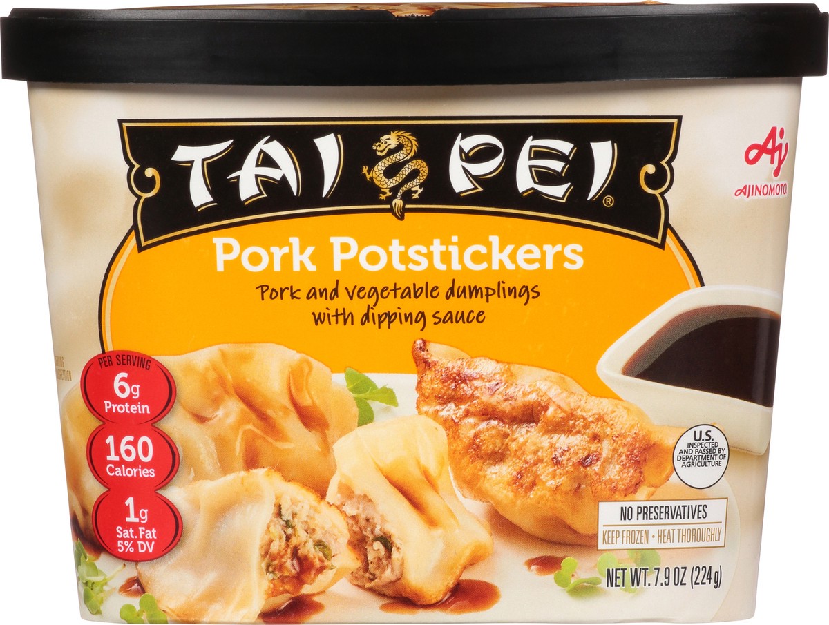 slide 12 of 13, Tai Pei Pork Potstickers 7.9 oz, 7.9 oz