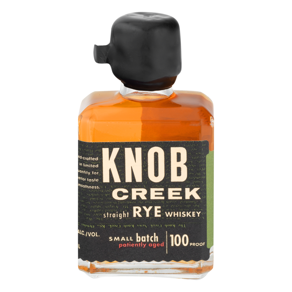 slide 1 of 1, Knob Creek Rye Whiskey, 50 ml