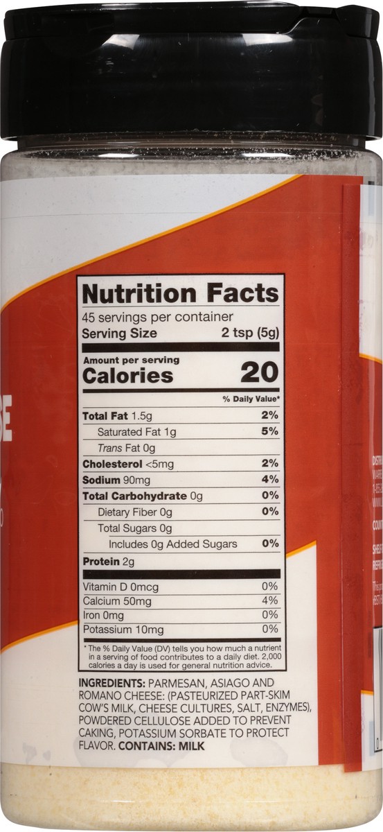 slide 2 of 13, Dairy Fresh Three Cheese Blend Grated Cheese 8 oz, 8 oz