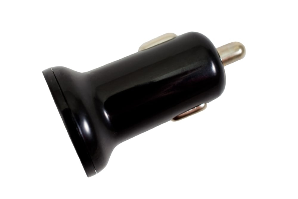 slide 1 of 1, CELLCandy Dual USB Car Charger - Black, 1 ct