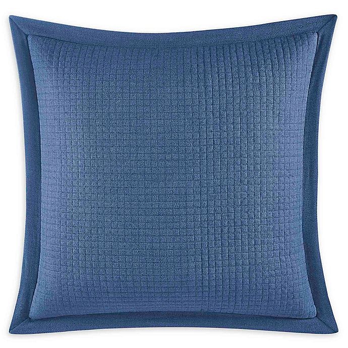 slide 1 of 3, Nautica Norcross European Pillow Sham - Navy, 1 ct