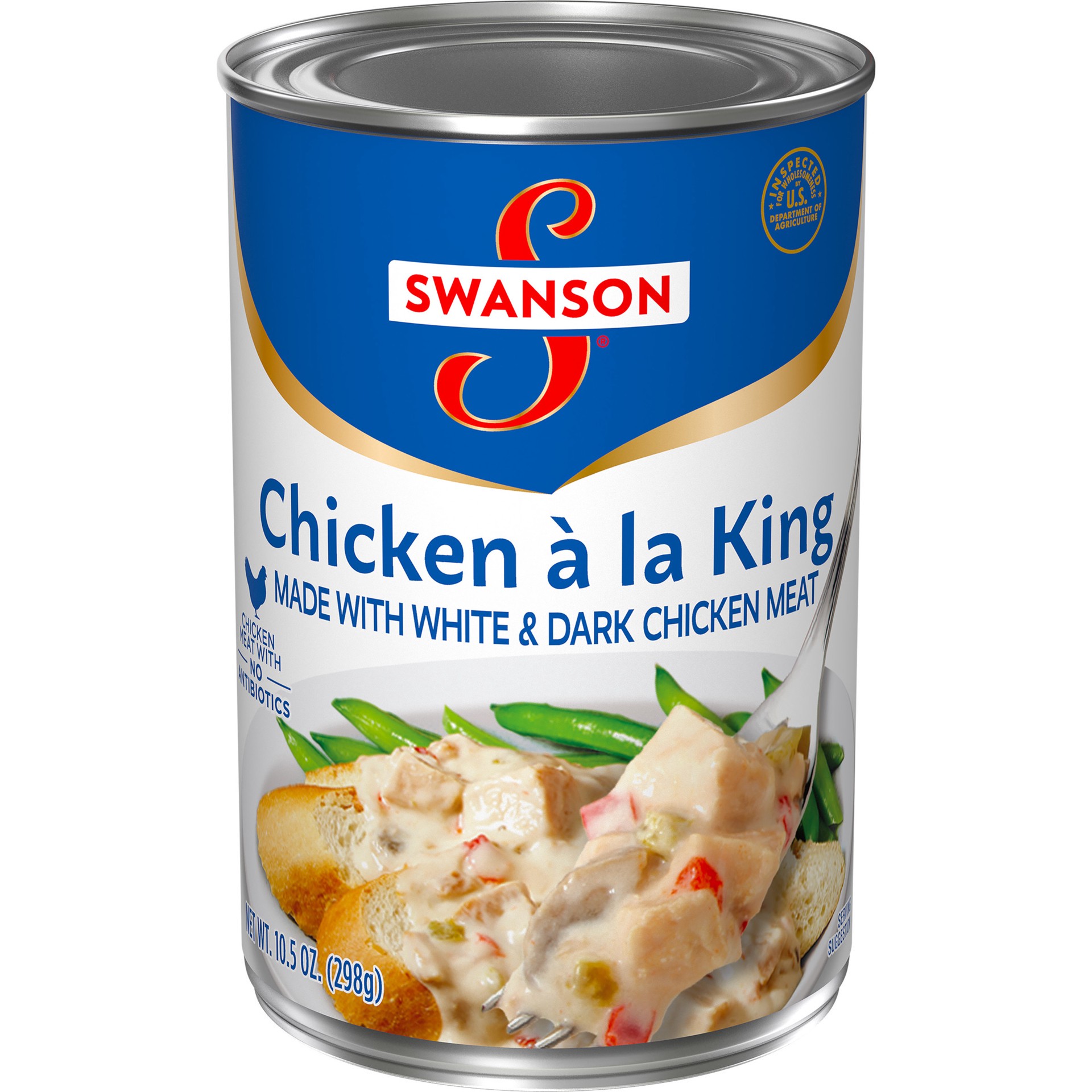 slide 1 of 4, Swanson Chicken a la King, 10.5 oz