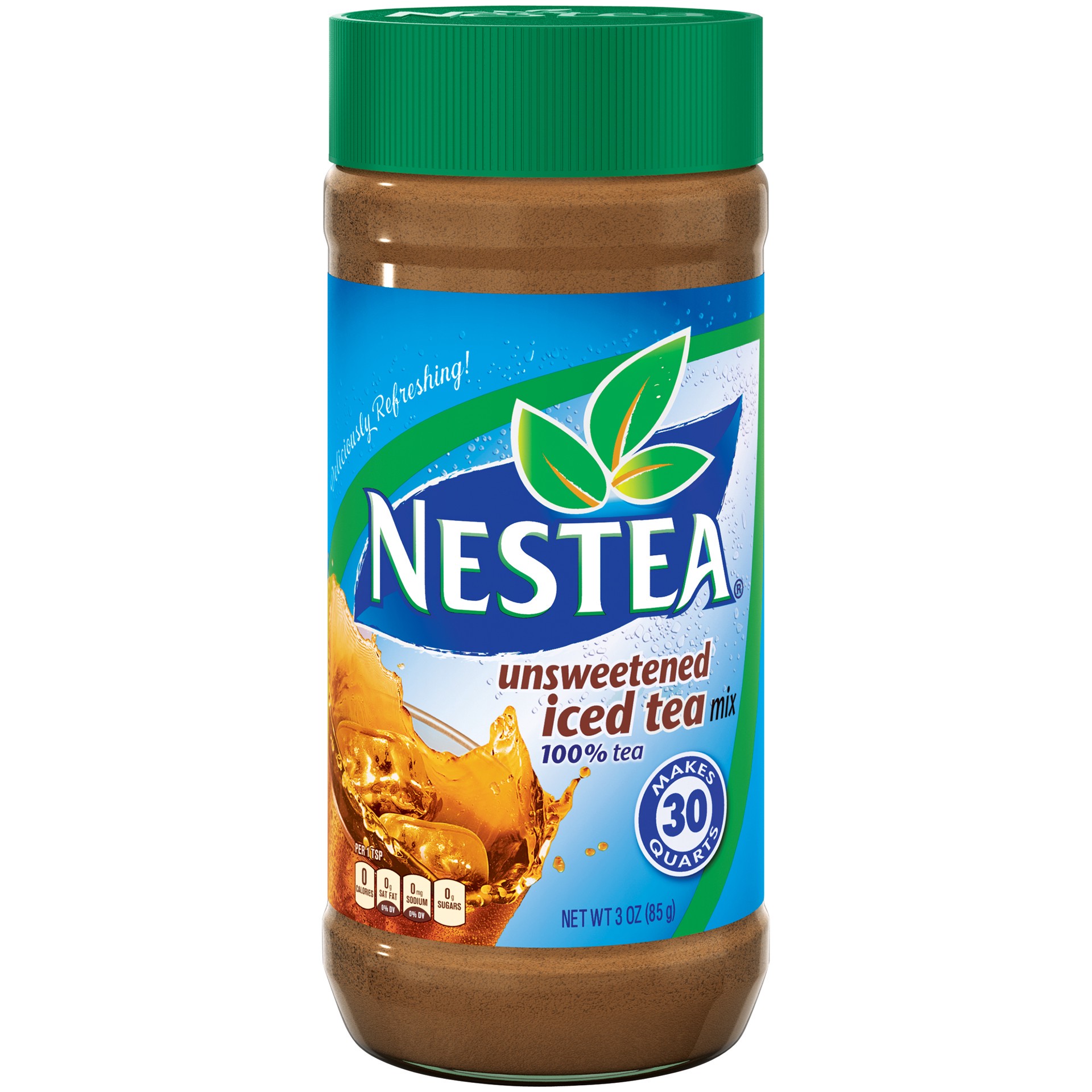 slide 1 of 6, Nestea Iced Tea Mix, Unsweetened, 3 oz