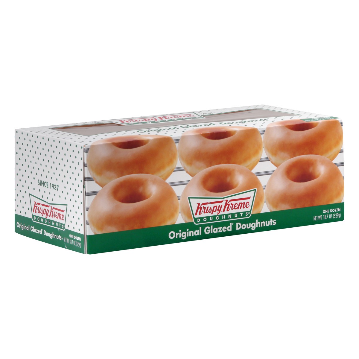 slide 3 of 10, Krispy Kreme Glazed Donuts, 1 doz