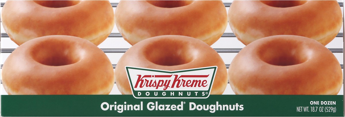 slide 6 of 10, Krispy Kreme Glazed Donuts, 1 doz