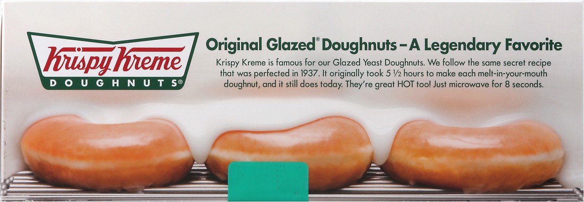 slide 9 of 10, Krispy Kreme Glazed Donuts, 1 doz