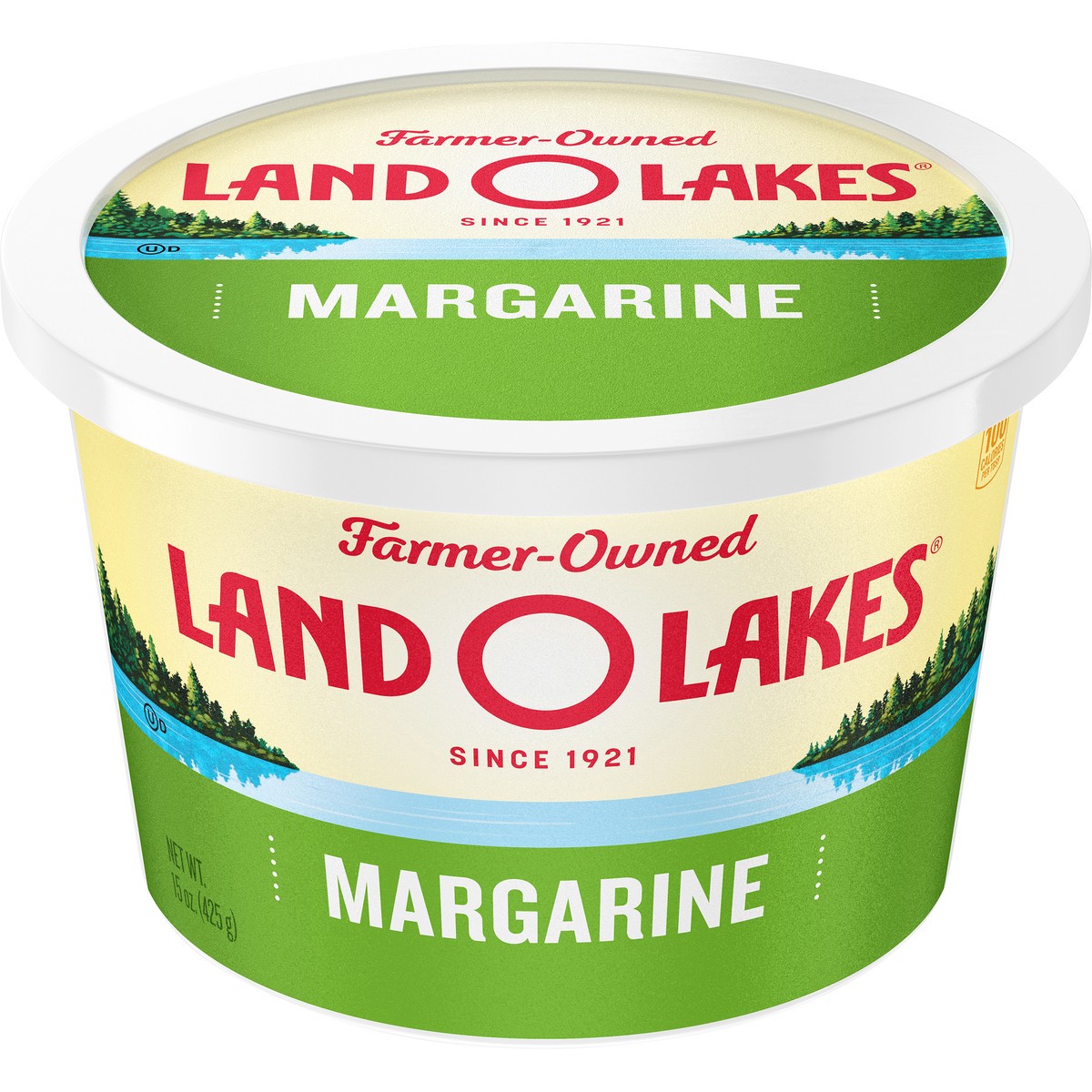 slide 1 of 9, Land O'Lakes Margarine, 15 oz Tub, 15 oz