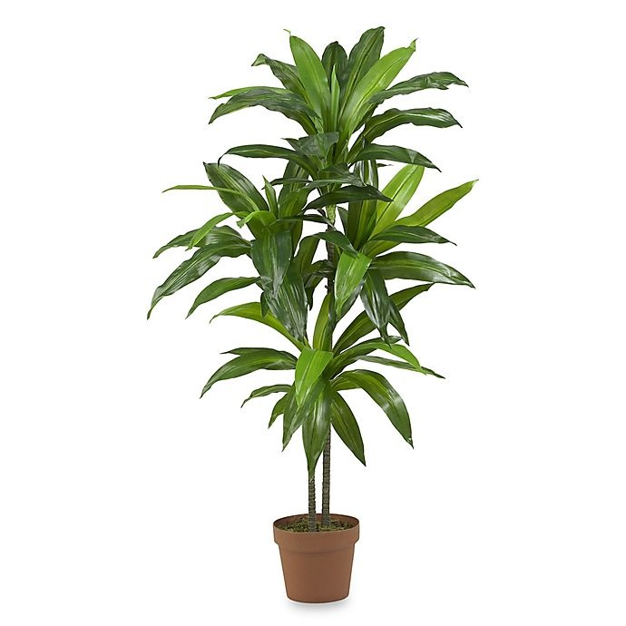 slide 1 of 1, Nearly Natural Real Touch Dracaena Silk Plant, 48 in