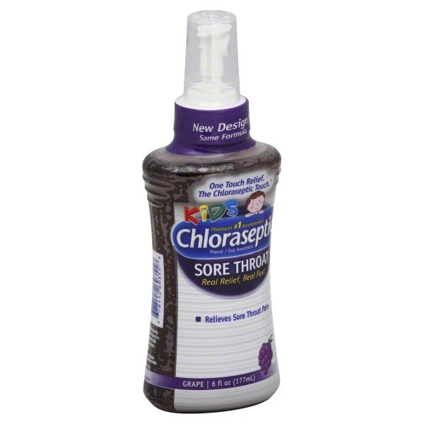 slide 1 of 1, Chloraseptic Sore Throat 6 oz, 6 oz