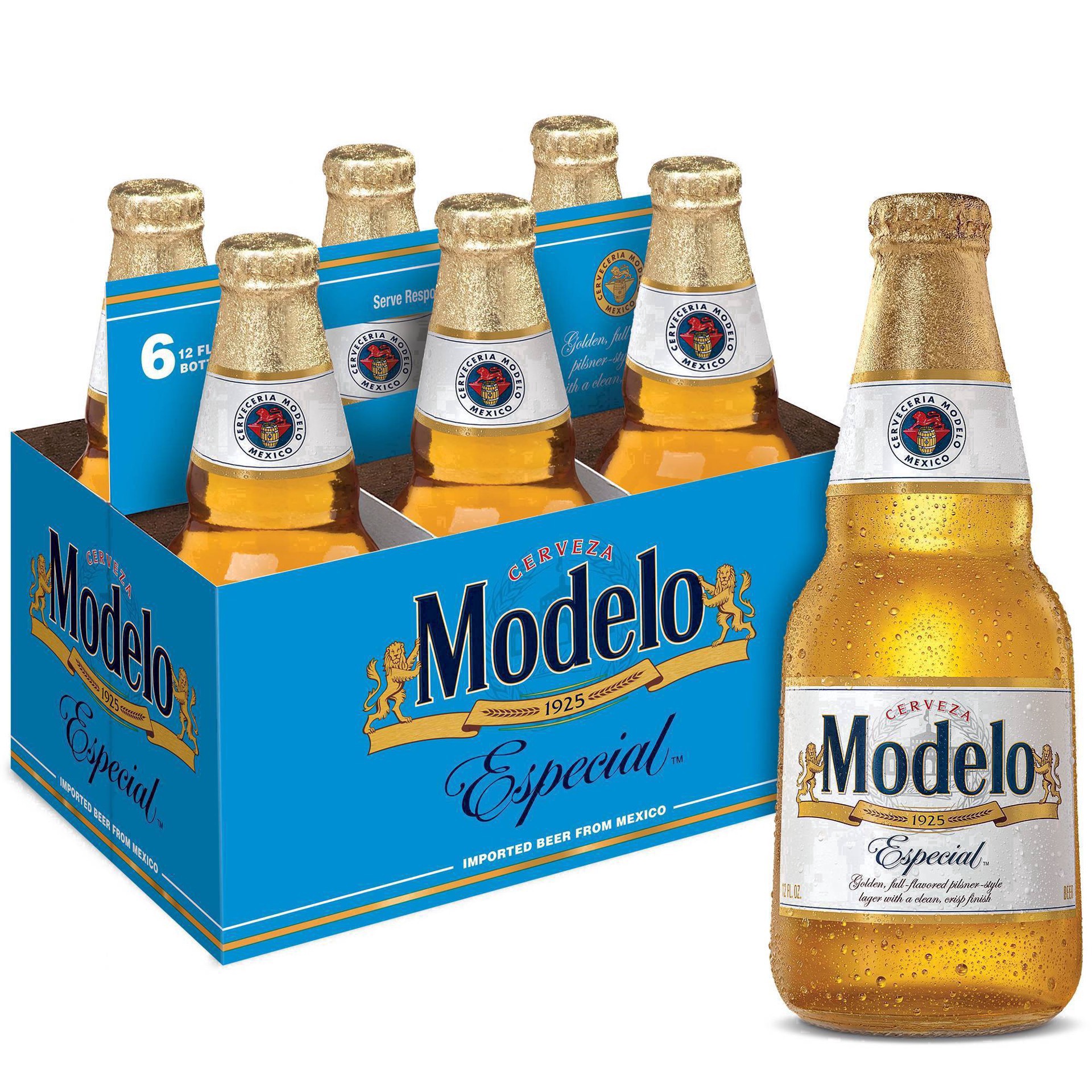 slide 74 of 85, Modelo Lager Mexican Beer Bottles, 6 ct; 12 oz