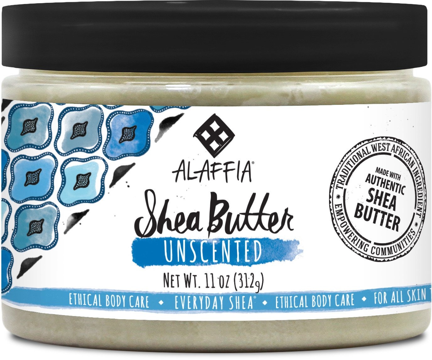 slide 1 of 1, Alaffia Everyday Unscented Shea Butter, 11 oz