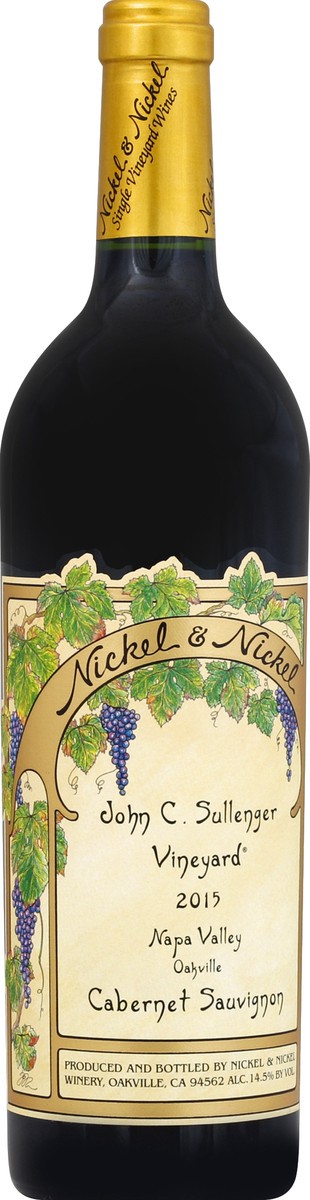slide 2 of 2, Nickel & Nickel Cab Sauv Sulinger, 750 ml