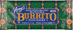 Amy's Kitchen Bean & Rice Burrito Non-Dairy