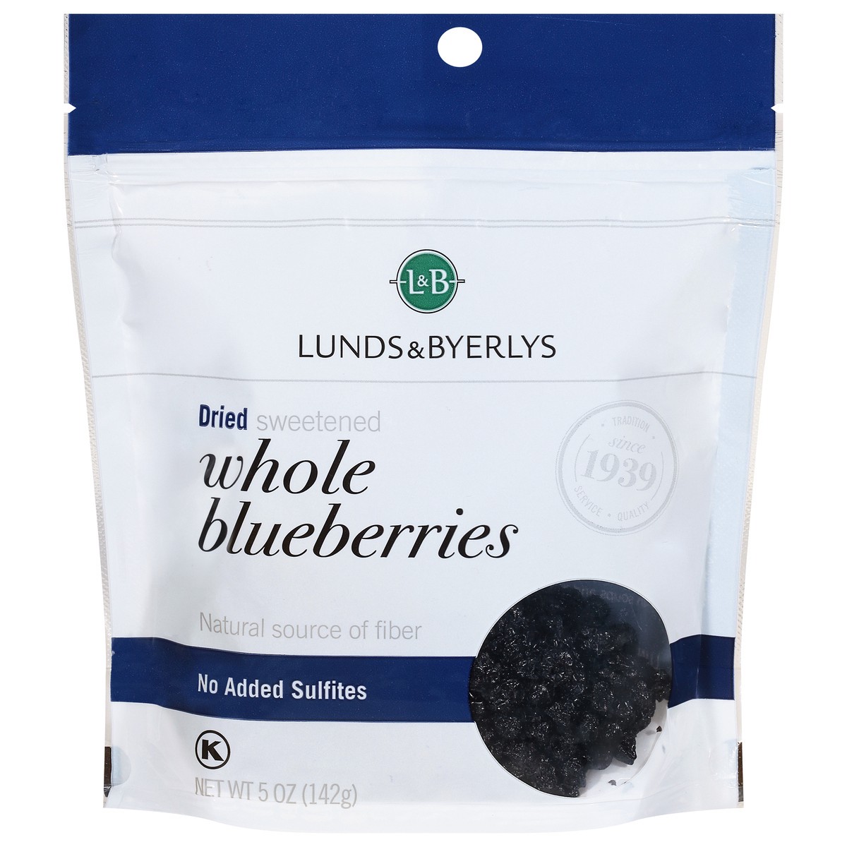 slide 11 of 13, Lunds & Byerlys Dried Whole Sweetened Blueberries 5 oz, 5 oz