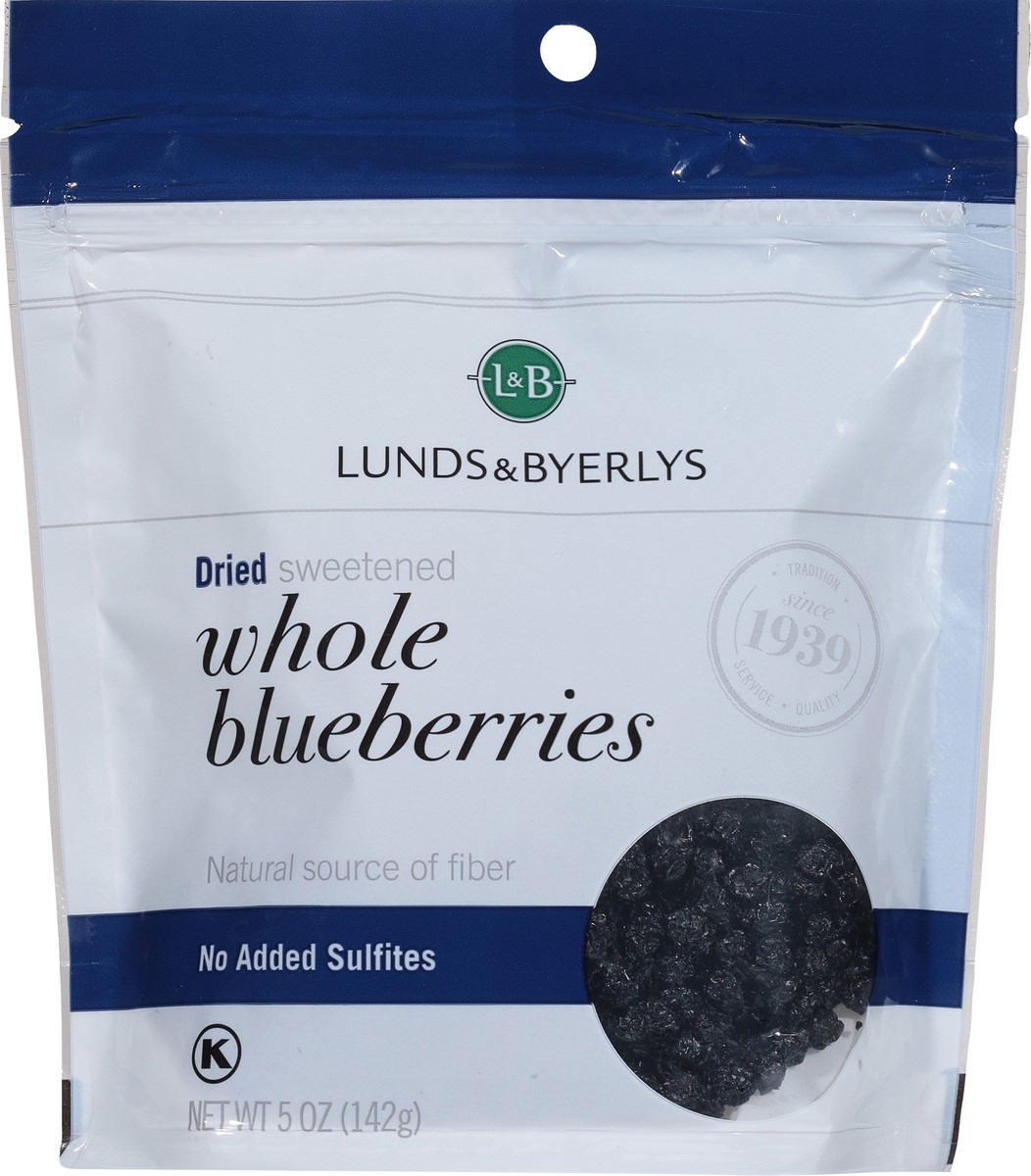 slide 13 of 13, Lunds & Byerlys Dried Whole Sweetened Blueberries 5 oz, 5 oz