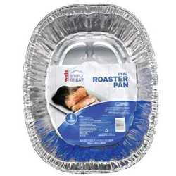 Weis Quality Oval Roaster Pan Foilware