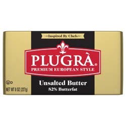 Plugrá Premium European Style Unsalted Butter 8 oz