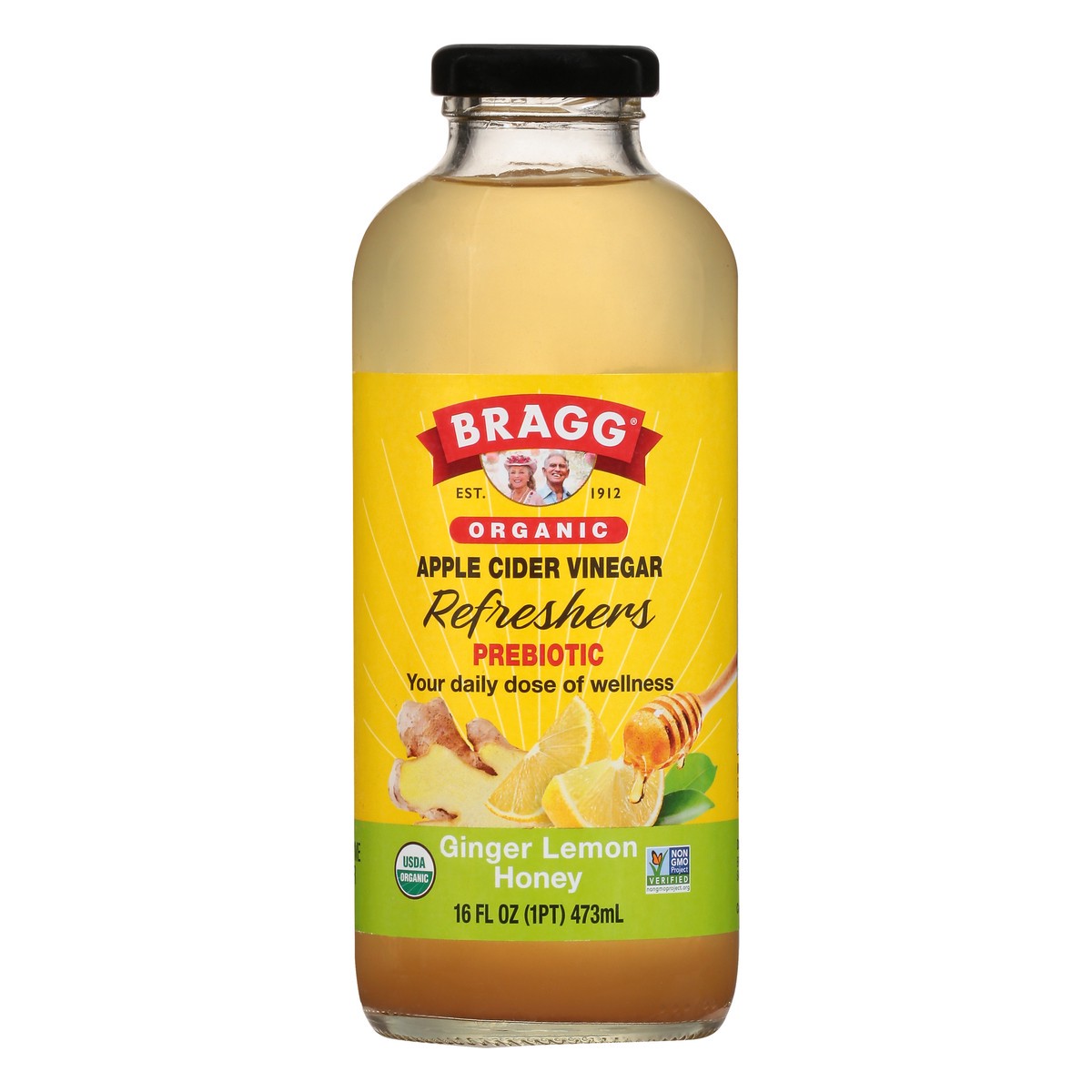 slide 9 of 13, Bragg Organic Apple Cider Vinegar Drink, Ginger Spice - 16 oz, 16 fl oz