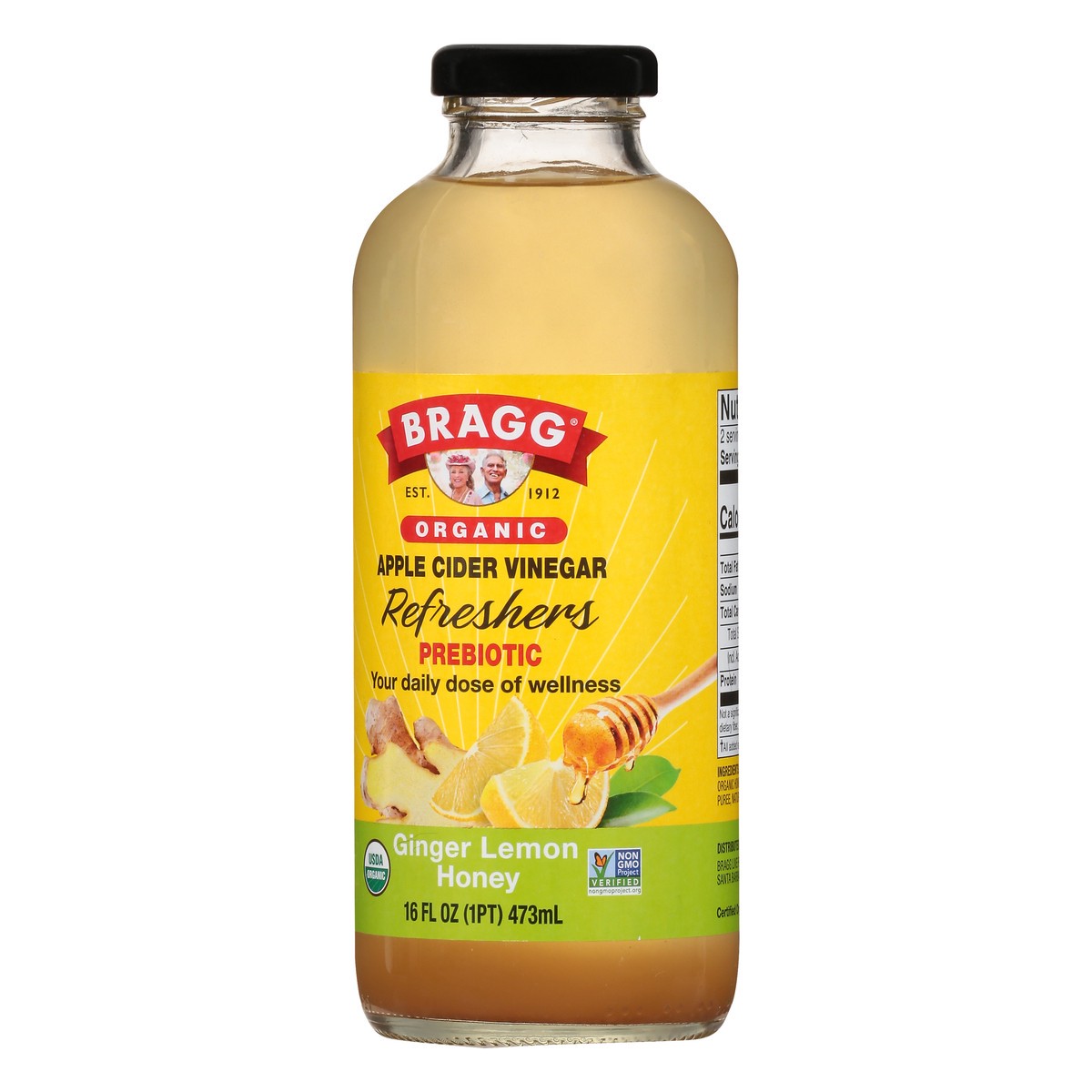 slide 2 of 13, Bragg Organic Apple Cider Vinegar Drink, Ginger Spice - 16 oz, 16 fl oz