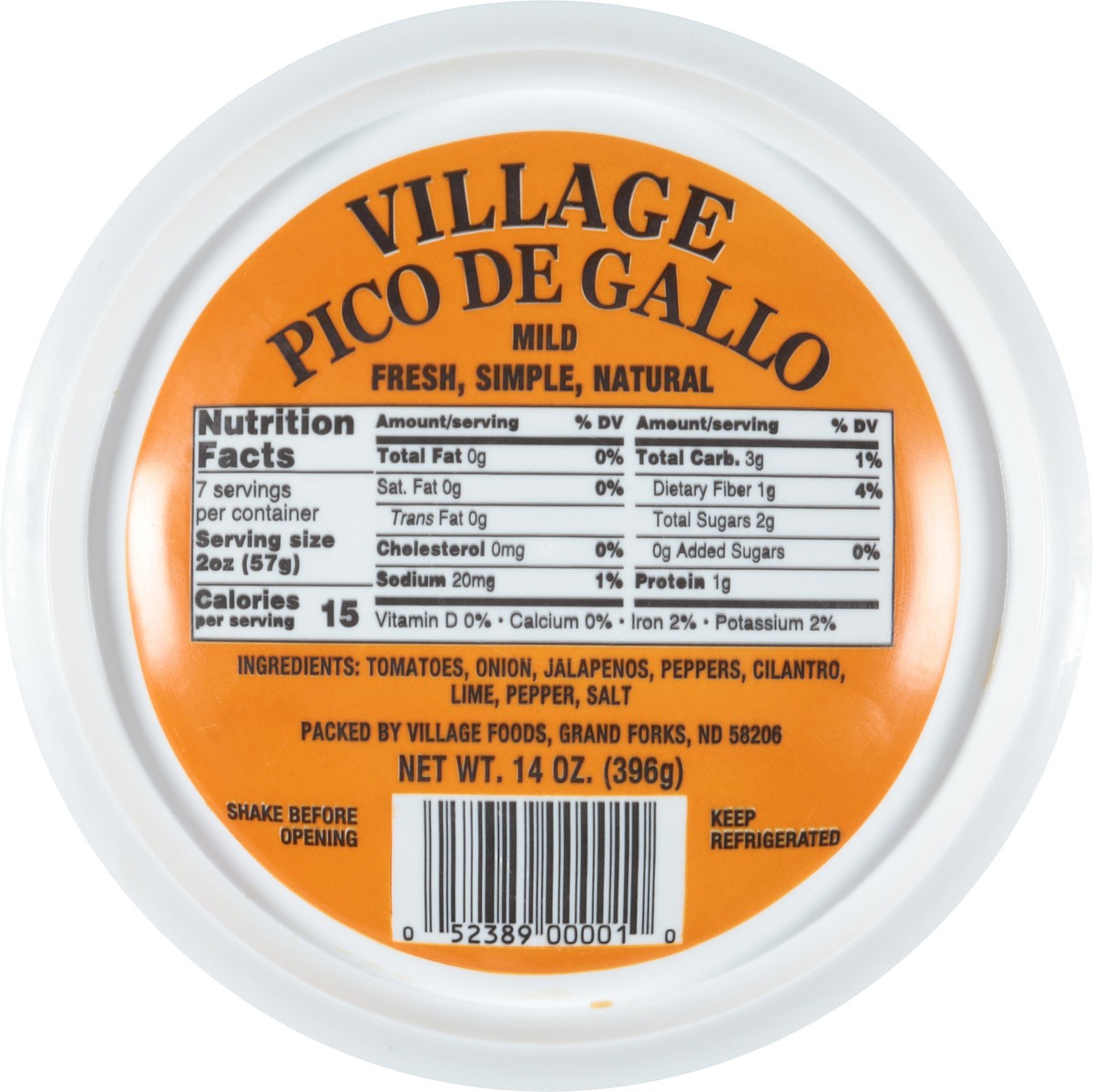 slide 2 of 12, Village Mild Pico De Gallo, 14 oz