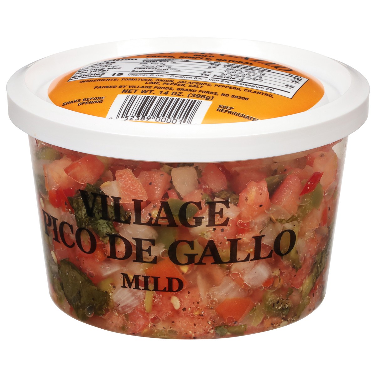 slide 8 of 12, Village Mild Pico De Gallo, 14 oz