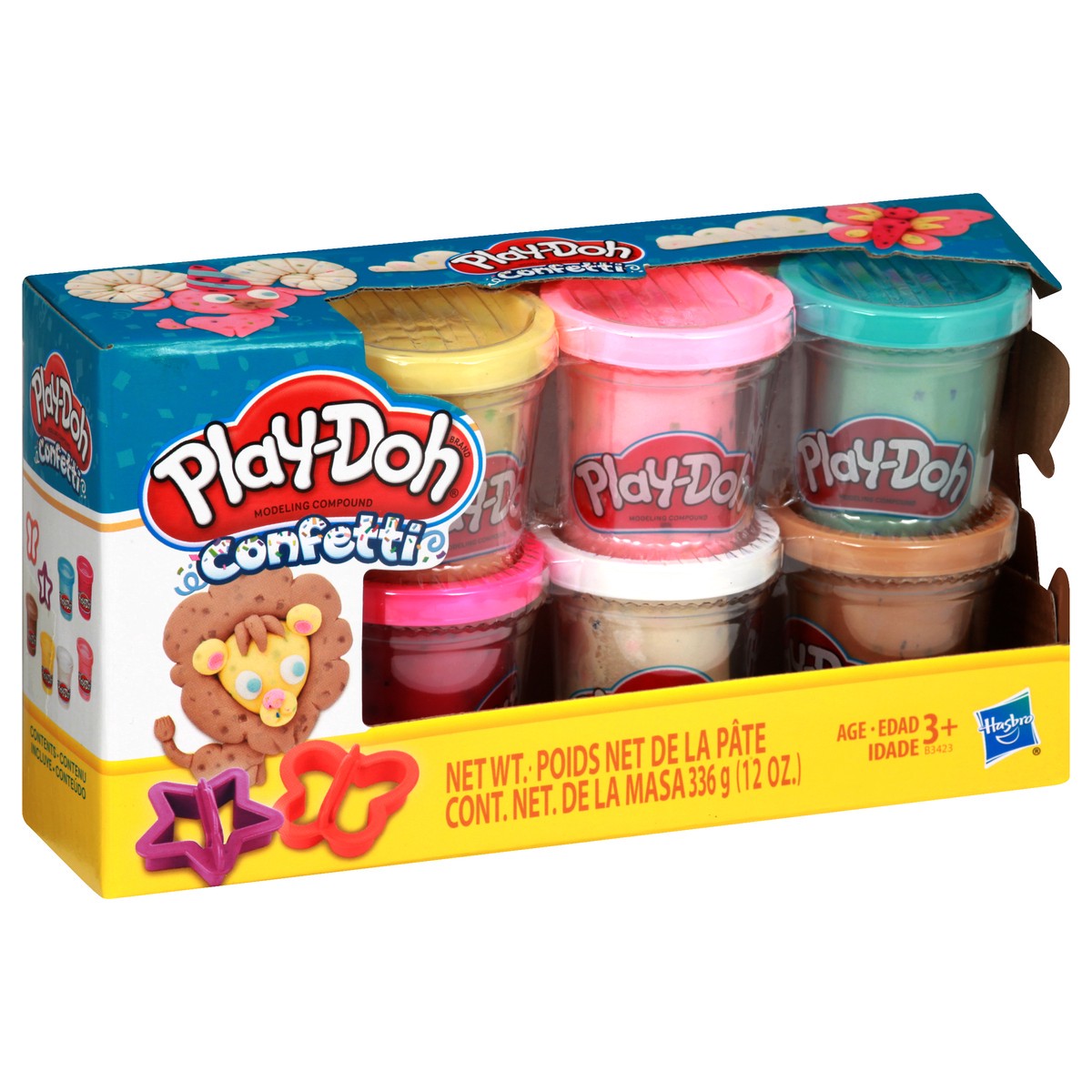 slide 2 of 8, Play-Doh Confetti Compound Collection, 1 ct