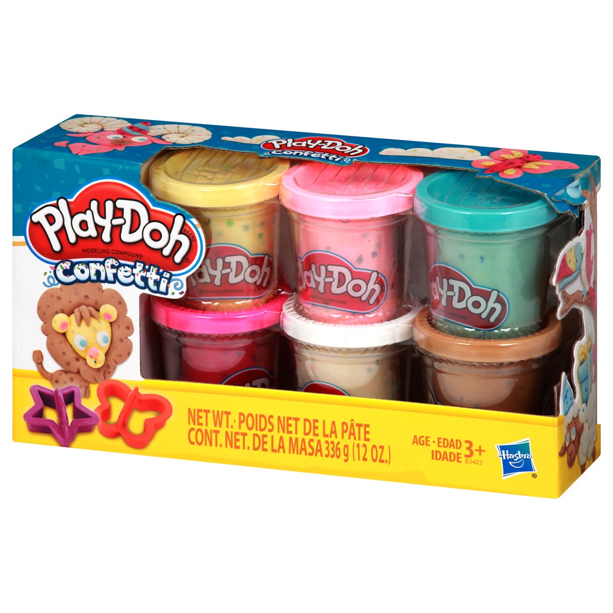 slide 3 of 8, Play-Doh Confetti Compound Collection, 1 ct