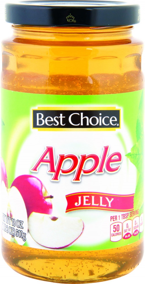 slide 1 of 1, Best Choice Apple Jelly, 18 oz